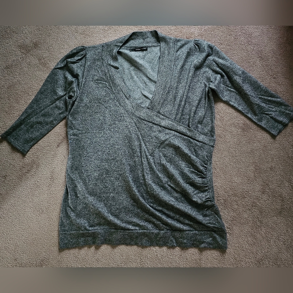Maurices 3/4 sleeve sweater fits like a wrap